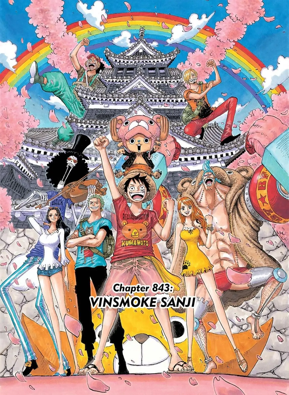 One Piece Digital Colored Chapter 843 image 01